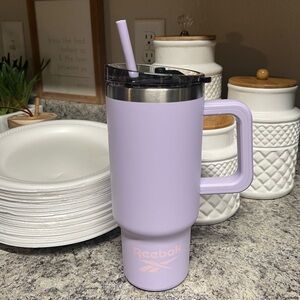 Reebok Pastel Purple Tumbler with Handle